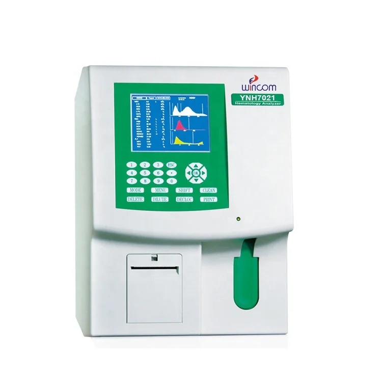 Fully automatic 5 part hematology analyzer