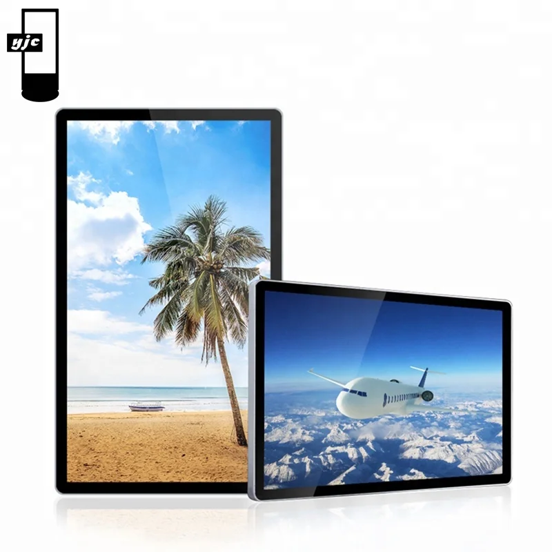 Wall Mount Digital Signage Menu Board Smart Display Touch Interactive Screen Kiosk Supplier 1080P 4K Advertising Media Player