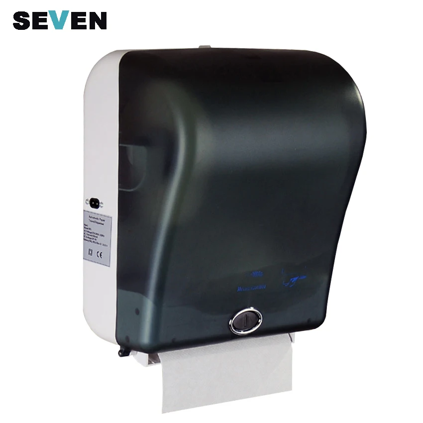 Wall Mounted White Color Automatic Roll Paper Towel Dispenser