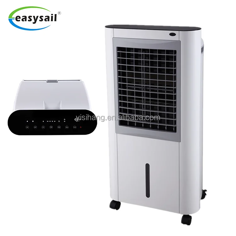 Unique Household Evaporative Water Cooling Fan Moveable AC Air Cooler with Large Air outlet