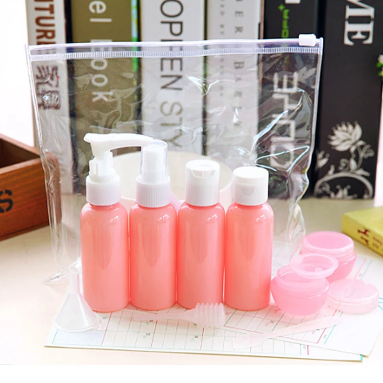 Экологичный пластиковый флакон для духов, косметики, ухода за кожей, набор для путешествий