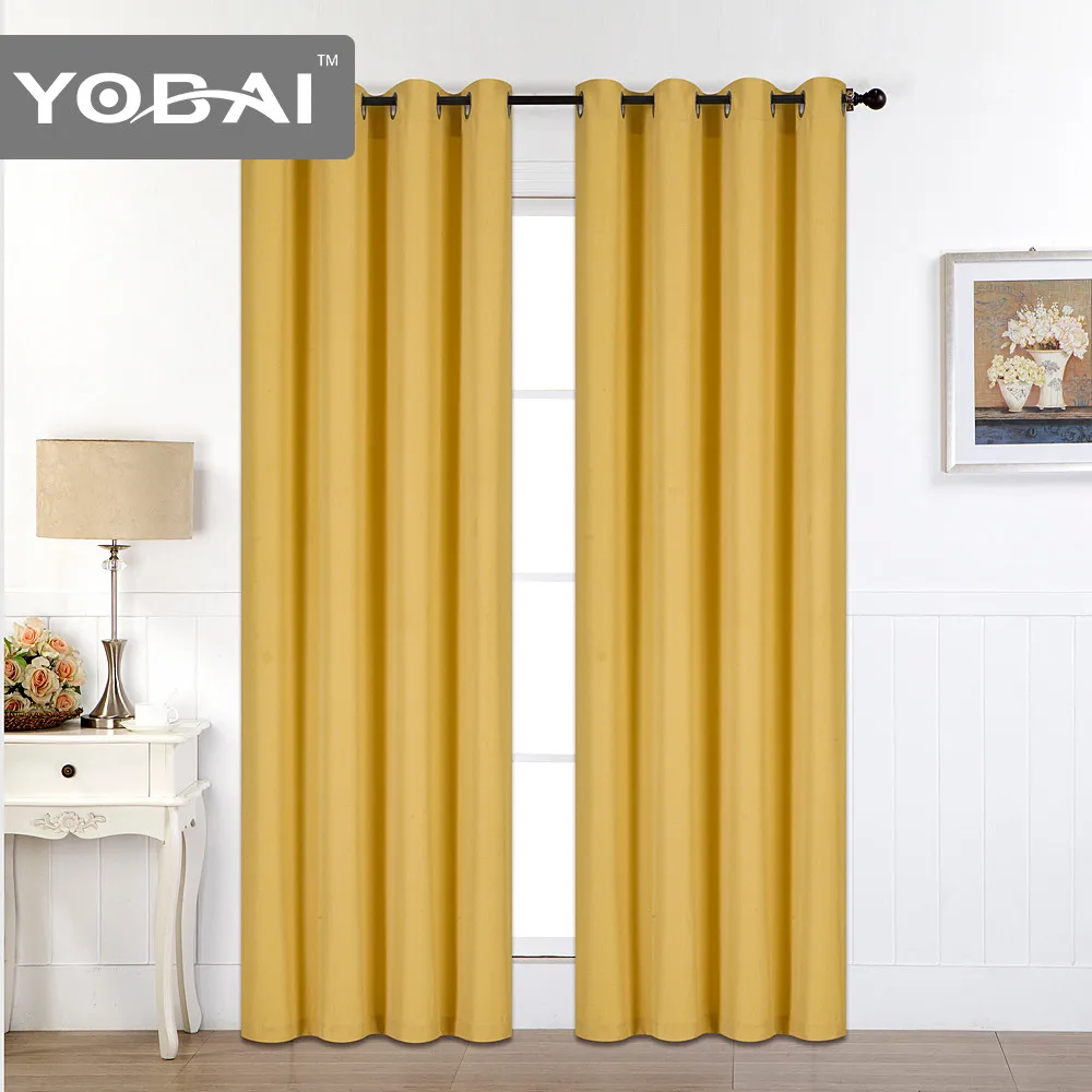 Wholesale Faux Linen Curtains For The Living Room In Stock