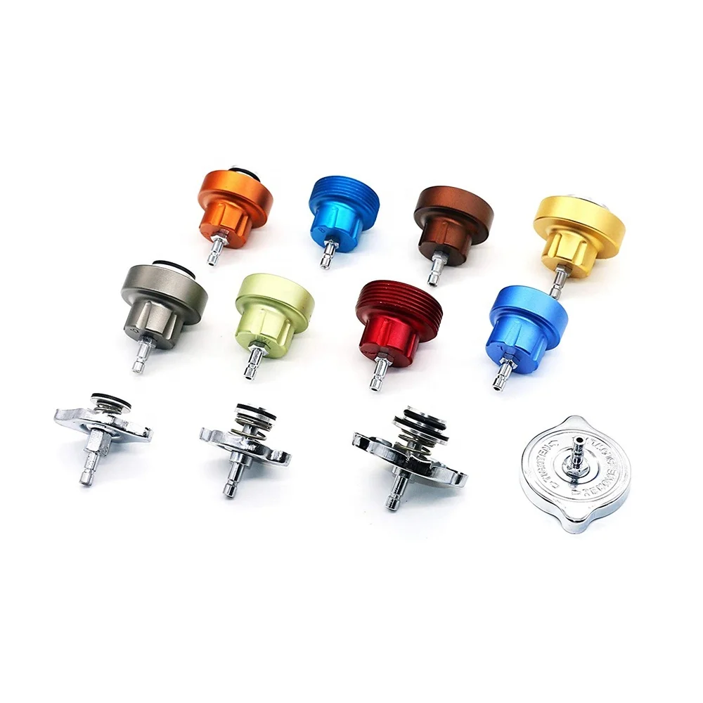 14PCS Car Radiator Pressure Tester Kit Water Tank Leak Detector Cooling System Leak Tester