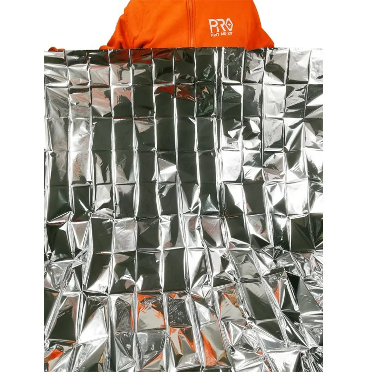 First Aid Aluminum Outdoor Medical Waterproof Sliver Rescue Blanket Survival Space Emergency Foil Thermal Blanket