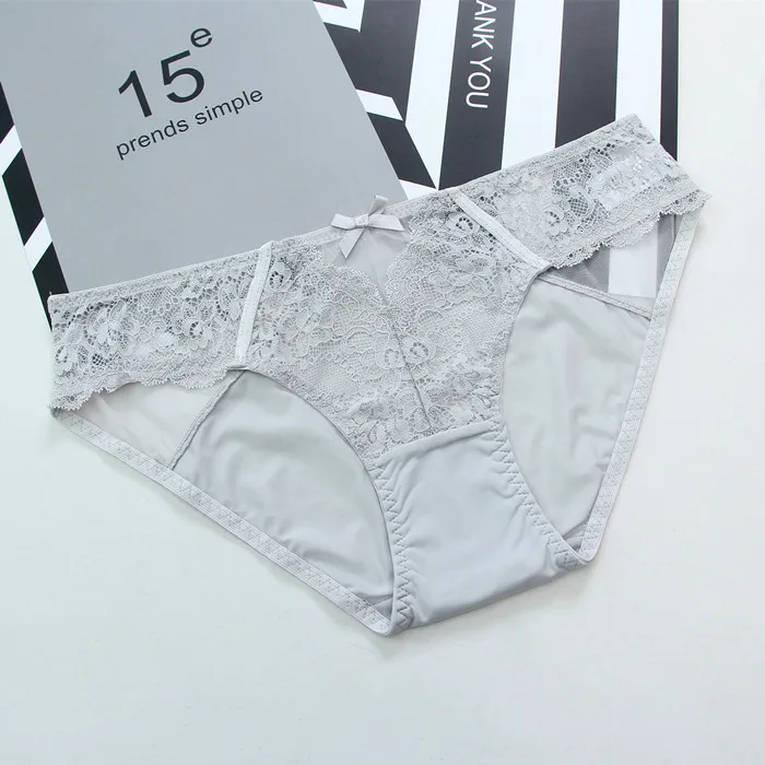 wholesale hot sale super quality lovely see through lace women  sexy transparent ladies underwear pantie
