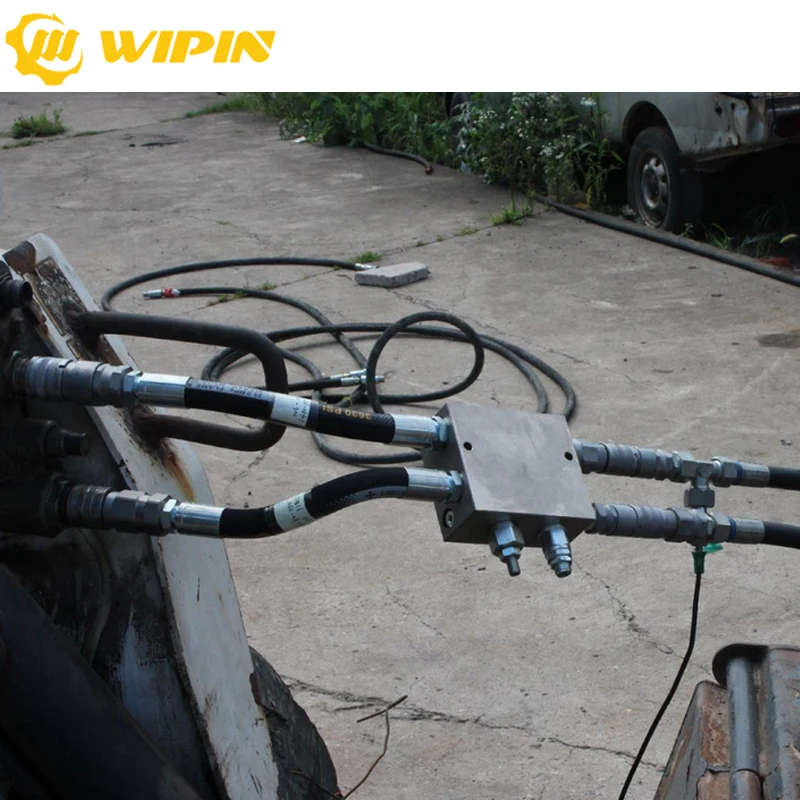 Tractor Hydraulic Flow Control and Flow Divider Valve controller