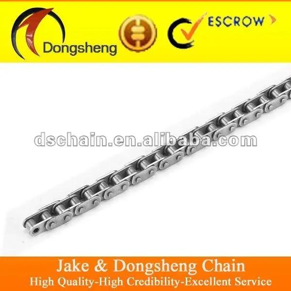 06B china made 40Mn steel material heat treatment machinery transmission driving roller chain 3/8