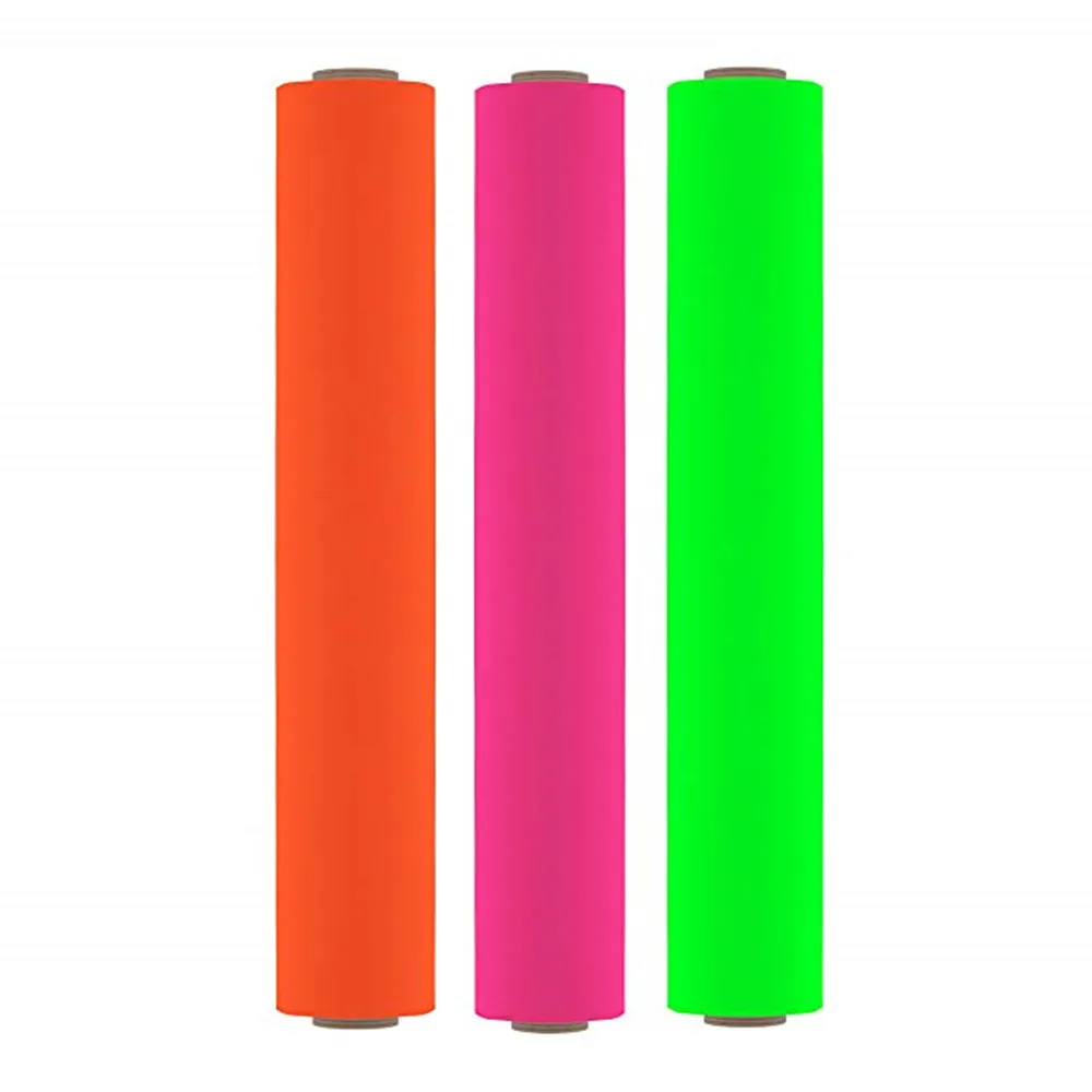 Colorful PVC heat transfer vinyl sticker film Rolls