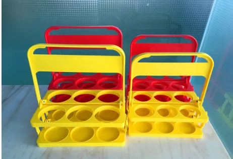 Plastic 6 bottle holder beer carrier
