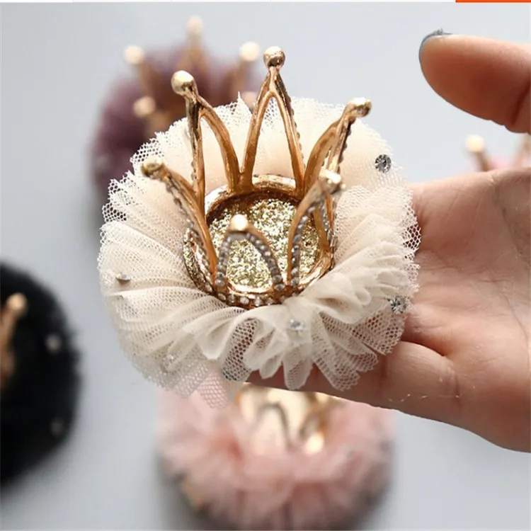 Новинка детские заколки для волос в виде короны принцессы повязка на голову для девочек алмазная заколка для волос Тиара