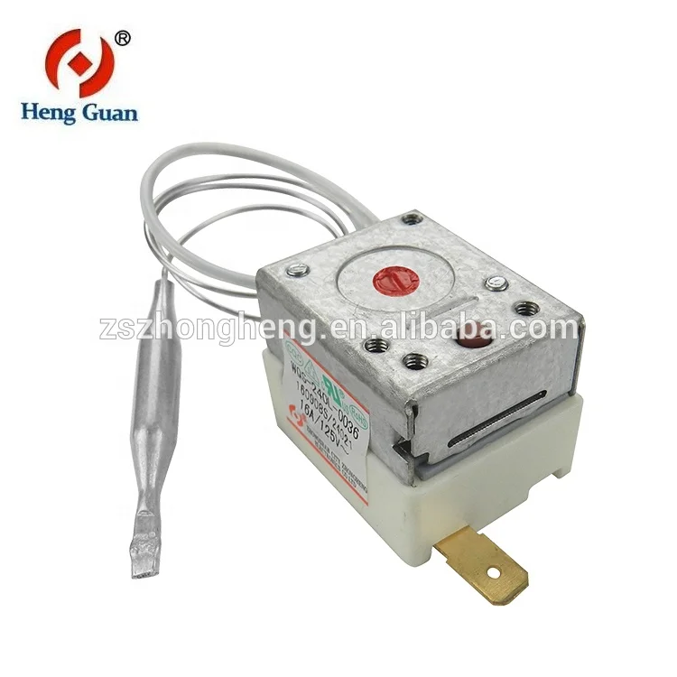 16/30A 20-320 degree 125/250VAC Safety  limiter stainless steel manual control capillary thermostat