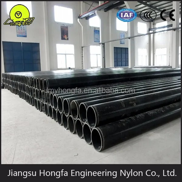 
1-6 meters length Plastic MC Nylon Pipe for conveyor use 