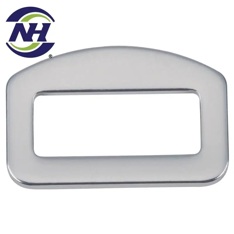 Side release 3mm thick climbing metal oring belt buckle