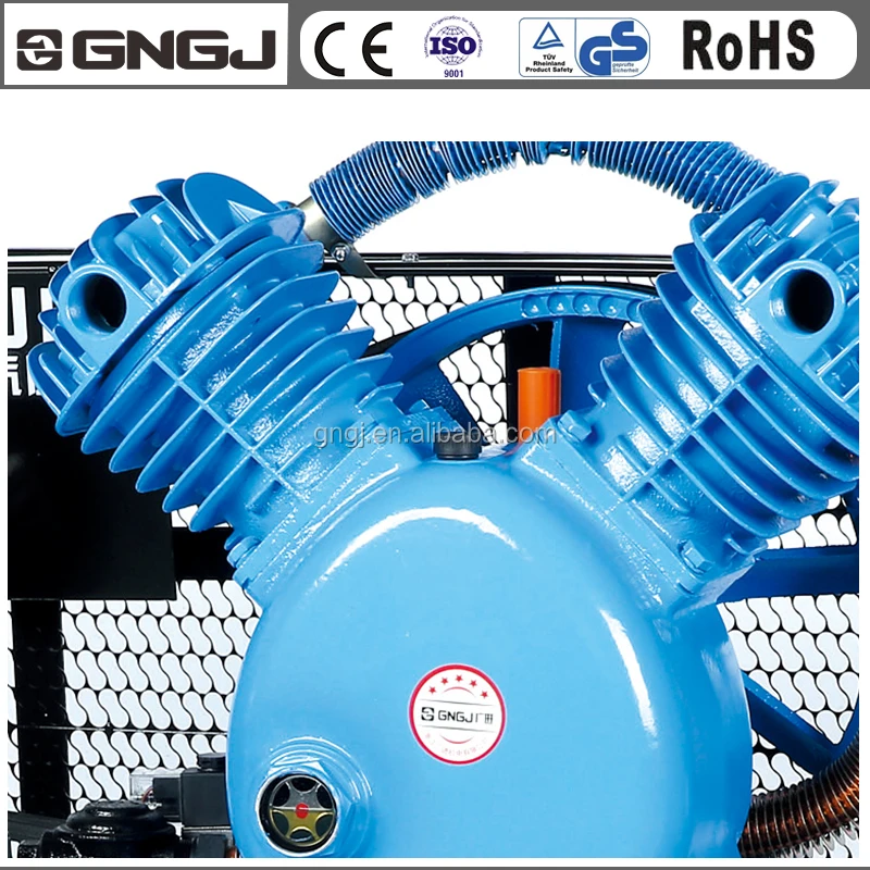 Покрышка воздушный компрессор с ременным приводом с клапанами