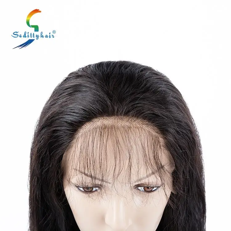 Wish shopping online Top Quality Silky Straight Brazilian Hair Online Ombre 1b Human Hair 360 Full Lace Wig