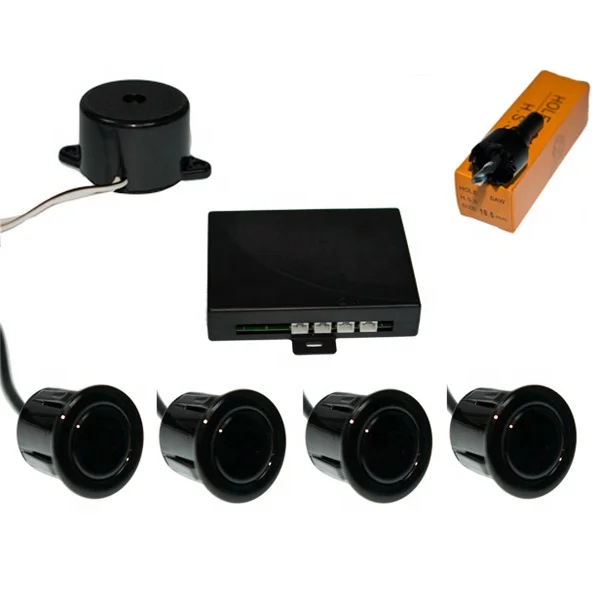 Parking Reversing Sensor Kit Buzzer System Alarm Car Parking Assistan System