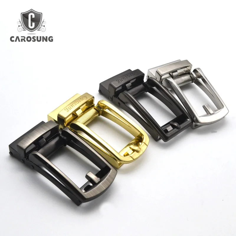 3.2CM custom metal automatic belt ratchet buckle manufacture belt buckle
