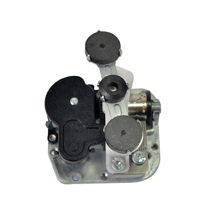 18 note standard clockwork music box machine with rotating magnets