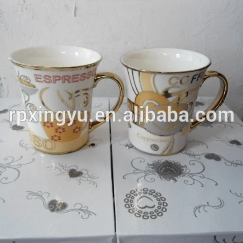 11 oz conic shape mug cup wholesale ceramic mugs