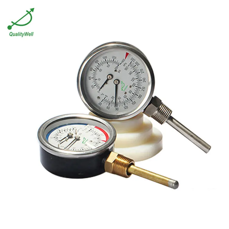 Дно соединения морской горячей воды давление бойлера датчики