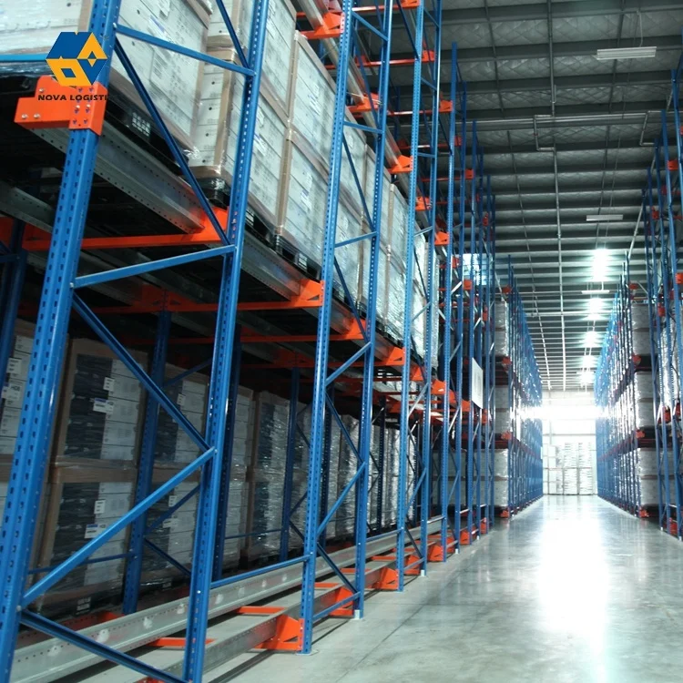 Radio Shuttle Car Rack Storage industrial Q345 stainless steel Warehouse Rack