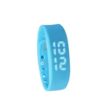 2016 W2 LED Digital Sports USB WristWatch Silicone Band For Kids Women Men 3D Pedometer Smart Watch