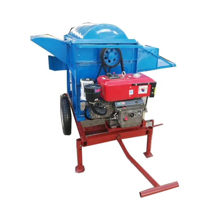 Paddy rice sorghum thresher