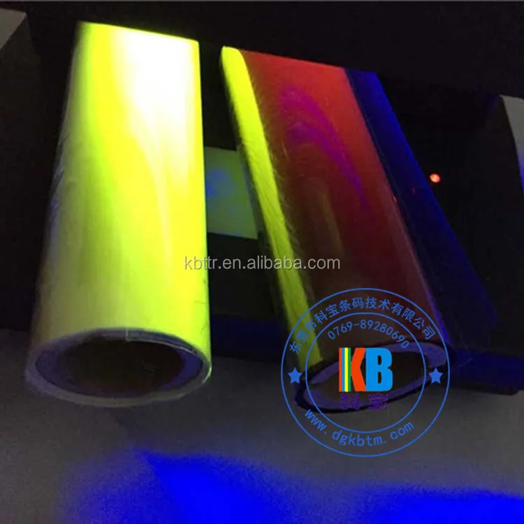P330I P430i  Compatible UV Resin Blue Yellow Green color ID printer ribbon