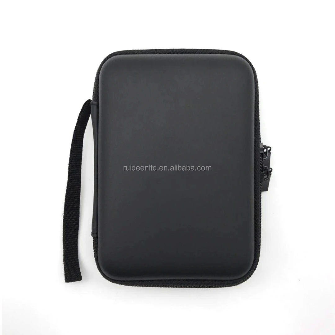 Customize Pattern PU EVA Case (15.7*10.1*3.8cm) Carring Case with Net Pocket Hard Case for Electronics (LY-17)