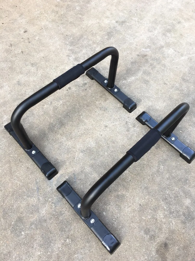 Wellshow Sport push-up Stand Parallettes 12x24 дюйма Нескользящая со встроенной ручкой