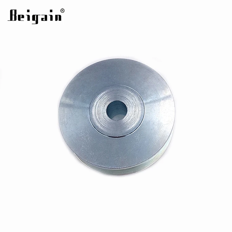 High Precision Custom Made CNC Turning Machined Parts Stainless Steel Round Belt Drive Pulley