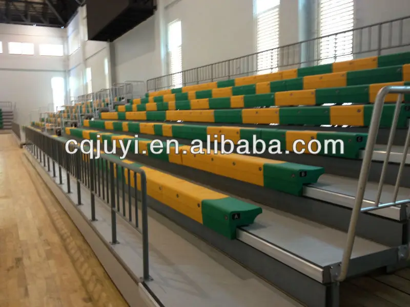 modular & retractable mobile grandstands indoor seating system JY-750
