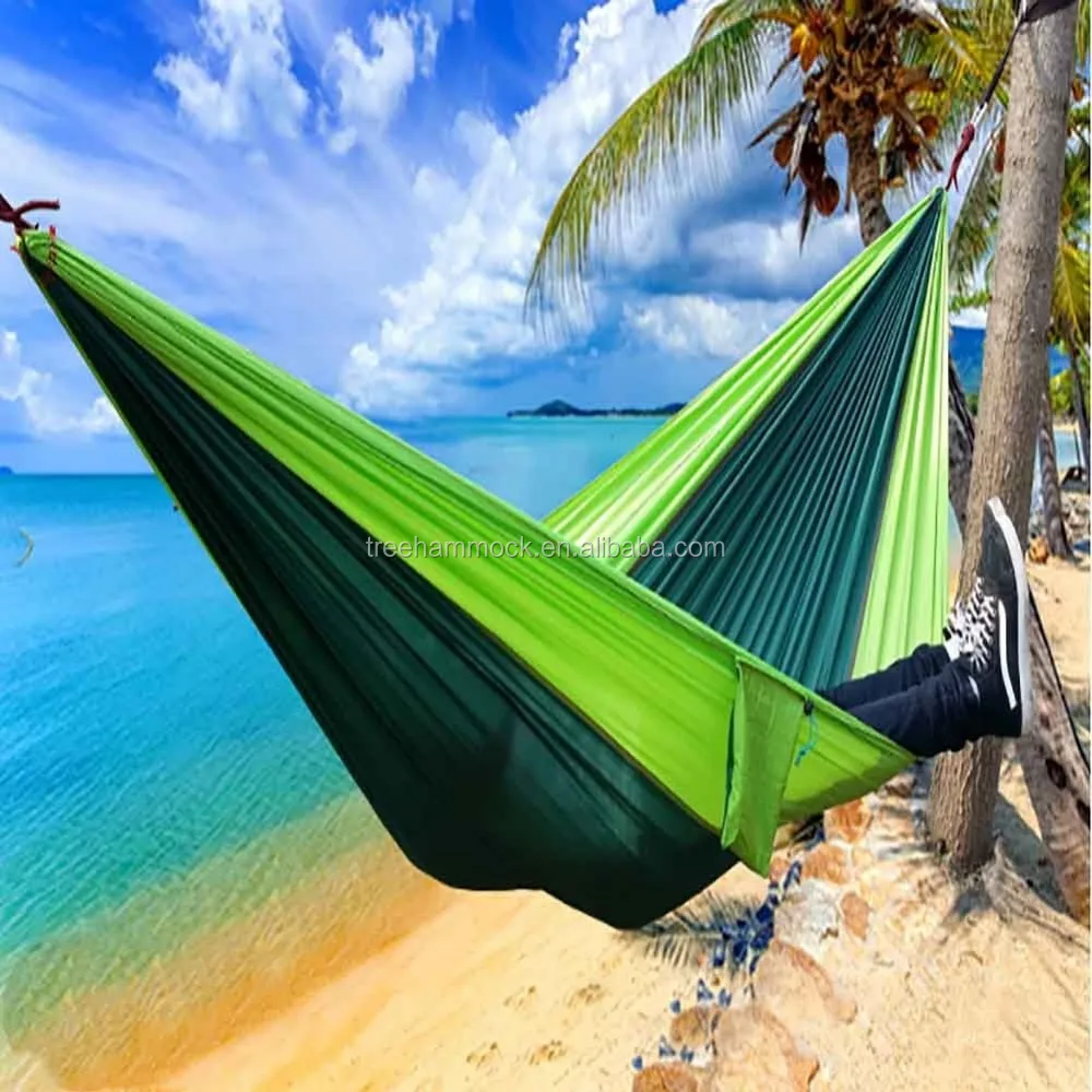 2023 new product Best Price Ripstop Parachute Nylon Portable Heavy Duty  Camping Hammock