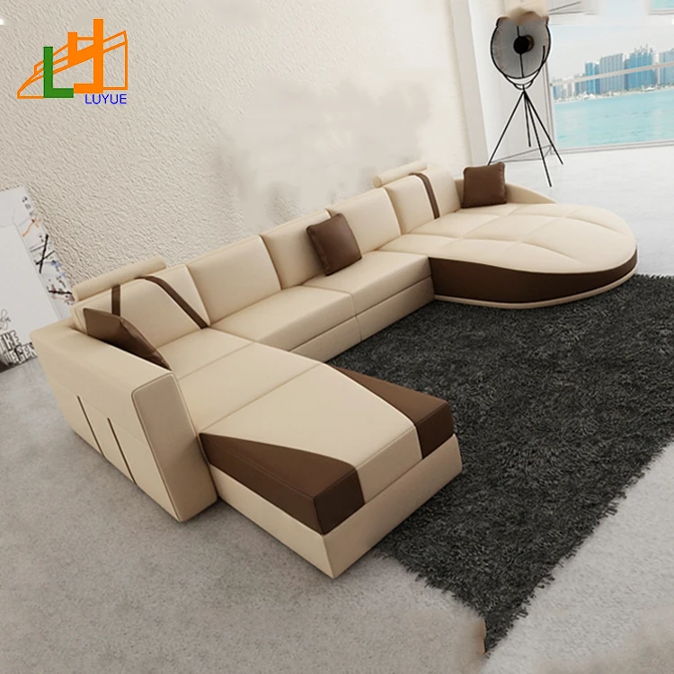 Luxury Alibaba Online Sale Sofa Set Corner L Shape canape salon Modern Hotel Office living room sofa