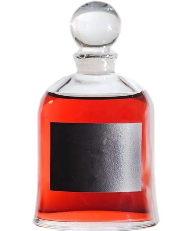 Custom cylindrical 75ml perfume bottle glass spray perfume glass bottle.