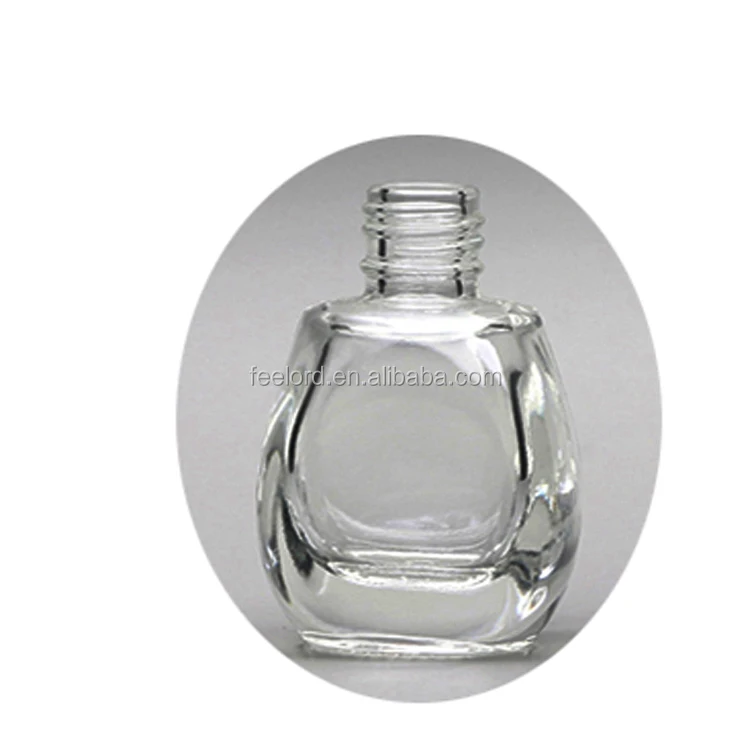 13.5ml private label nail polish bottle wholesale cosmetic glass bottle FD0383 OEM private logo clear nail polish glass bottle