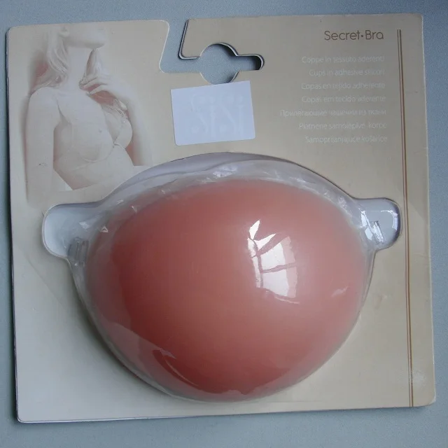 Силиконовый невидимый бюстгальтер без бретелек с открытой спиной