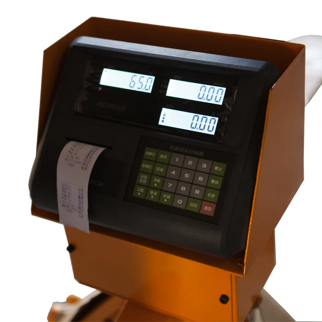  Ручной гидравлический подъемник взвешивания домкрат ручной Вес для печати весы поддонов