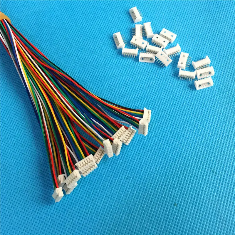 Molex 1.25mm Mini Micro JST 1.25 GH 2-Pin 2 3 4 5 6 7 8 9 10  Connector with Wires Cables xx MM