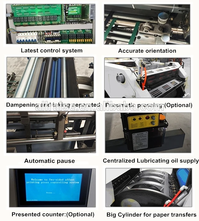Single Color Numbering Performating Chinese Offset Printing Machine For Sale