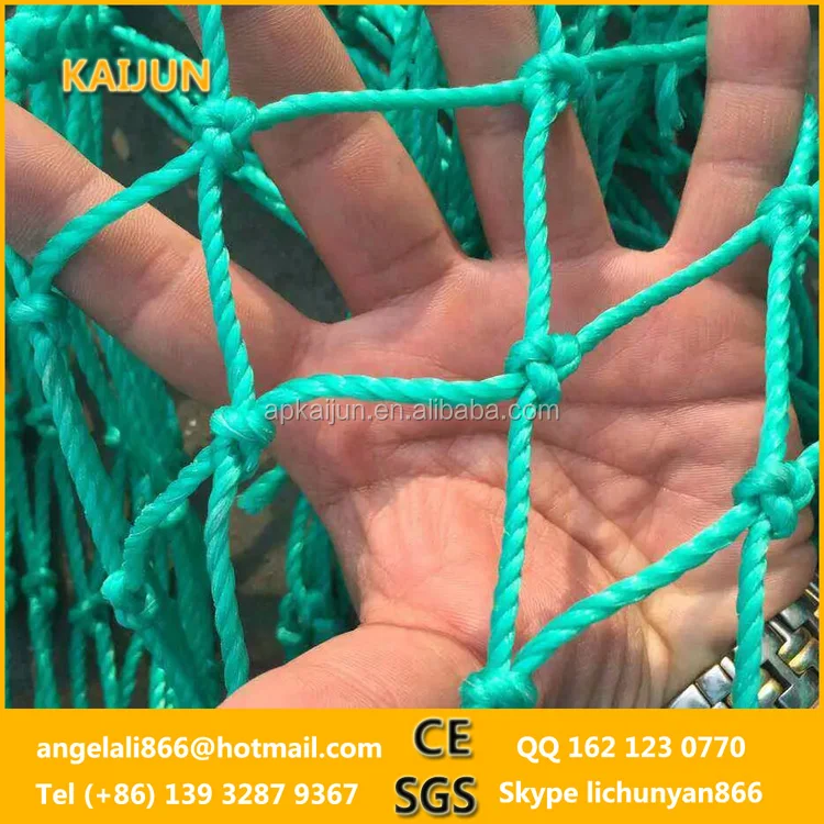 high quality HDPE Playground Safety rope Netting/balcony safety net/safety netting golf made in china