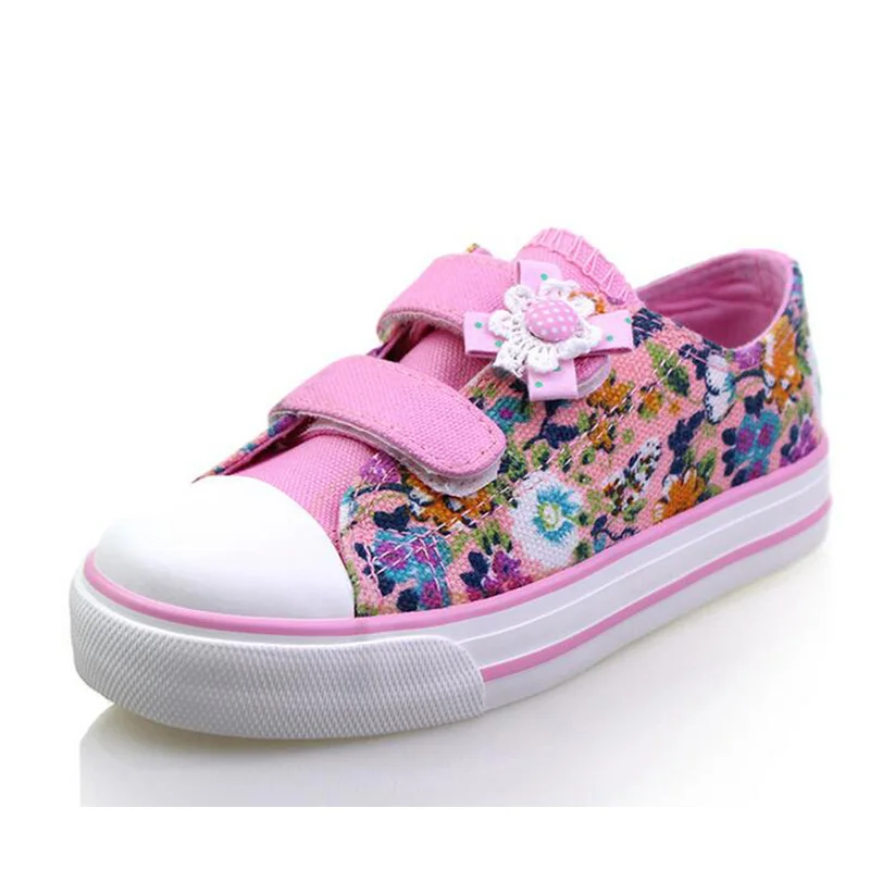 Manufacturer Custom Hot Sale Printed Vulcanized Canvas Shoes Kids Shoes Children Girls and Boys Sneakers