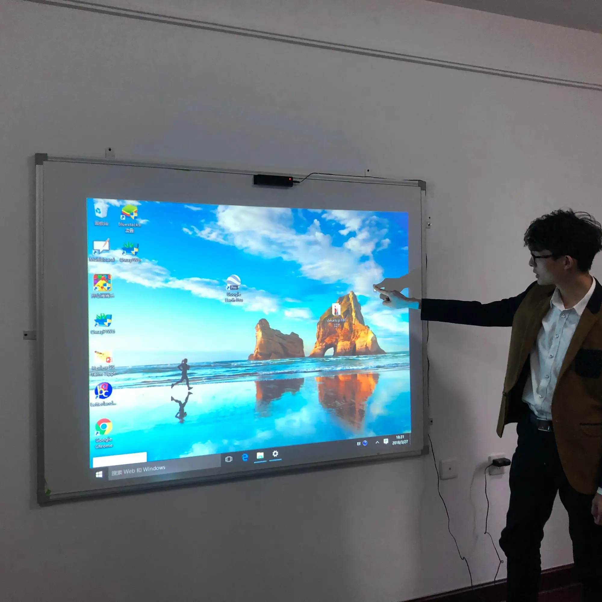 Dongguan factory outlet Longlifetime touch smart interactive whiteboard Module