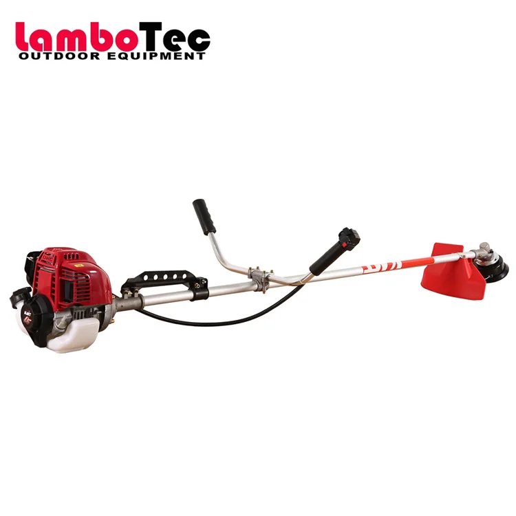 Lambotec Shoulder type brush cutter 4 stroke GX35 grass trimmer for paddy harvester