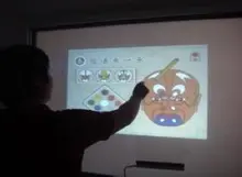 19″ Interactive touch foil, Real 2 touch points capacitive touch screen film for glass window