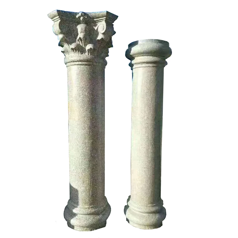 Customized ABS plastic mold for concrete Roman pillar column