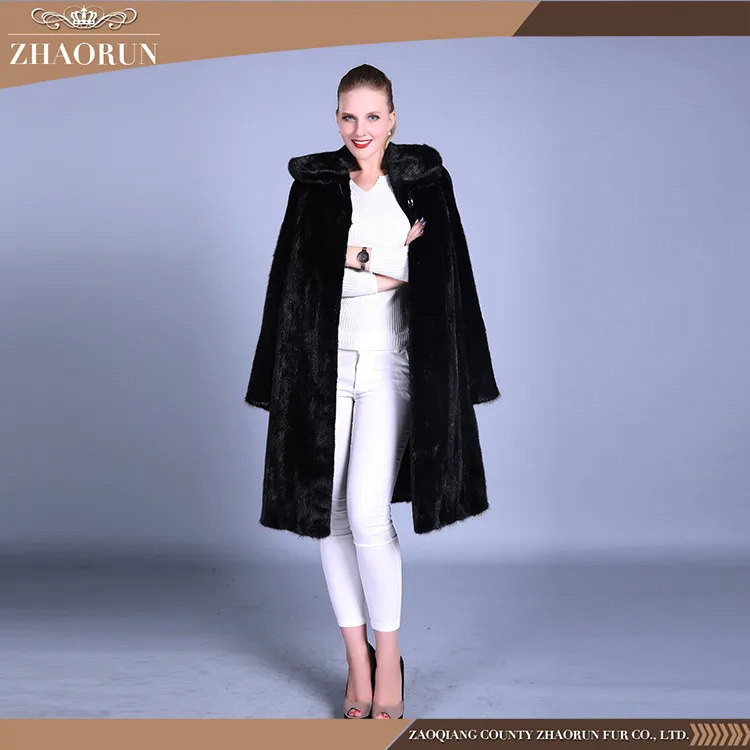 Wholesale China Merchandise Mink Fur Coat Mink Coat Of Whole Mink Skin