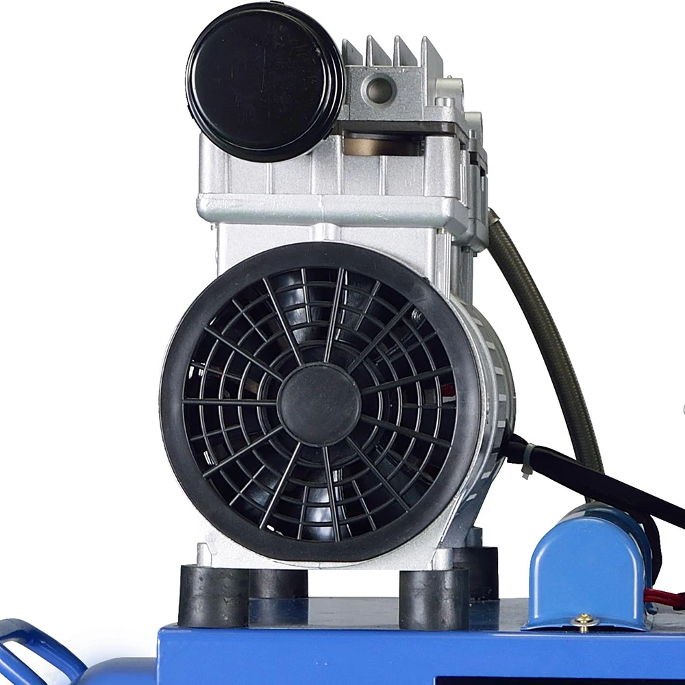 Лучшая цена Портативная Домашняя аэрозольная краска Электрический поршень 6 бар 50 л бесшумный масляный воздушный компрессор для продажи