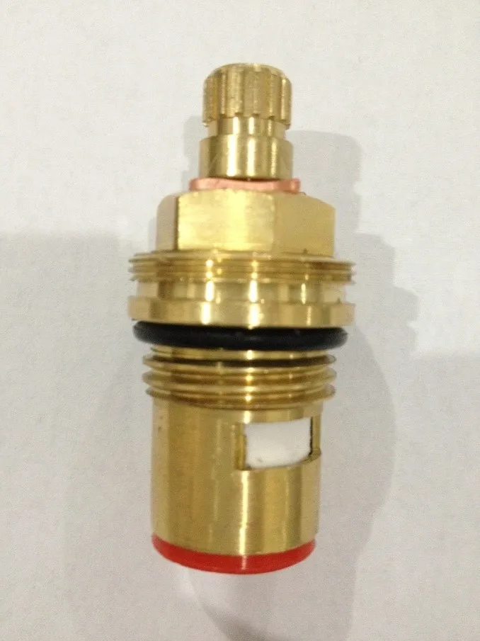 Fast open brass sanitaryware fitting ceramic disk faucet ceramic cartridge mixer valve