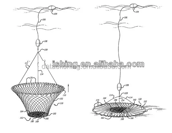 Australia market crab drop net, crab lobster traps